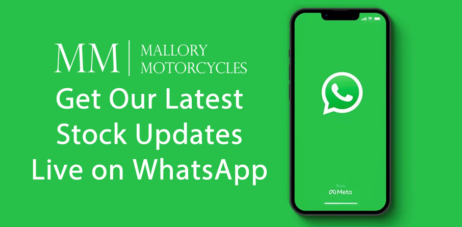Get the Latest Mallory Motorcycles Stock Updates Delivered Straight to Your WhatsApp!