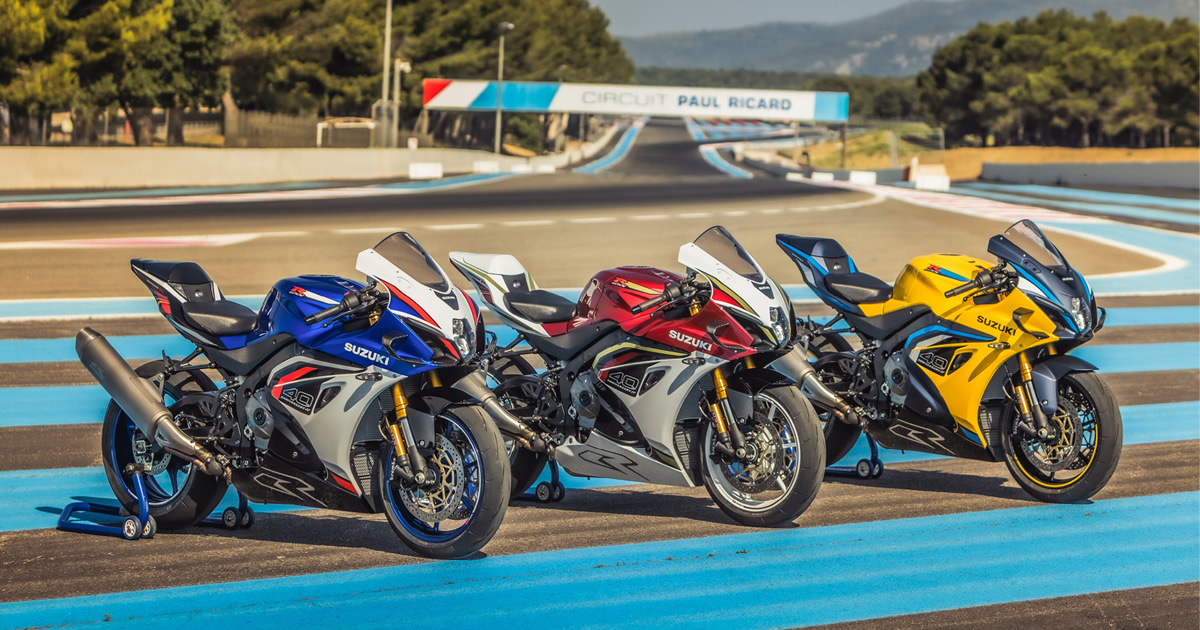 The Return of an Icon: Suzuki Celebrates 40 Years of GSX-R with a Special Anniversary Edition