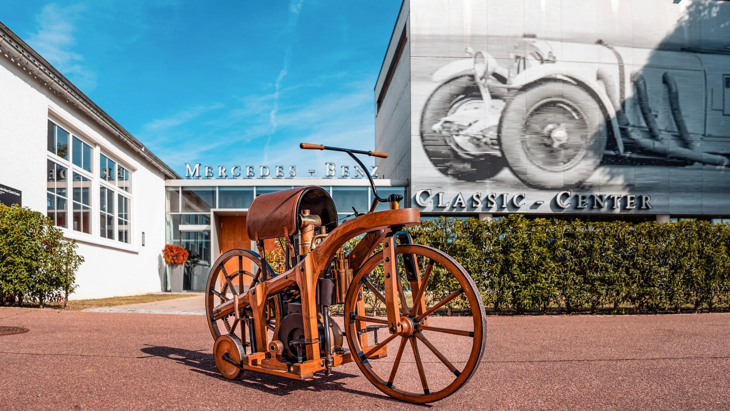 The World's Oldest Recorded Motorcycle: The 1885 Daimler Reitwagen