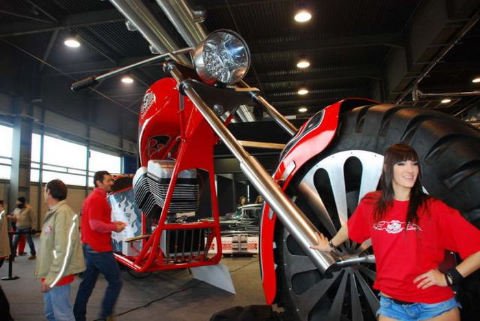 The World's Biggest Custom Chopper: A Monster Motorcycle Like Nothing You've Ever Seen