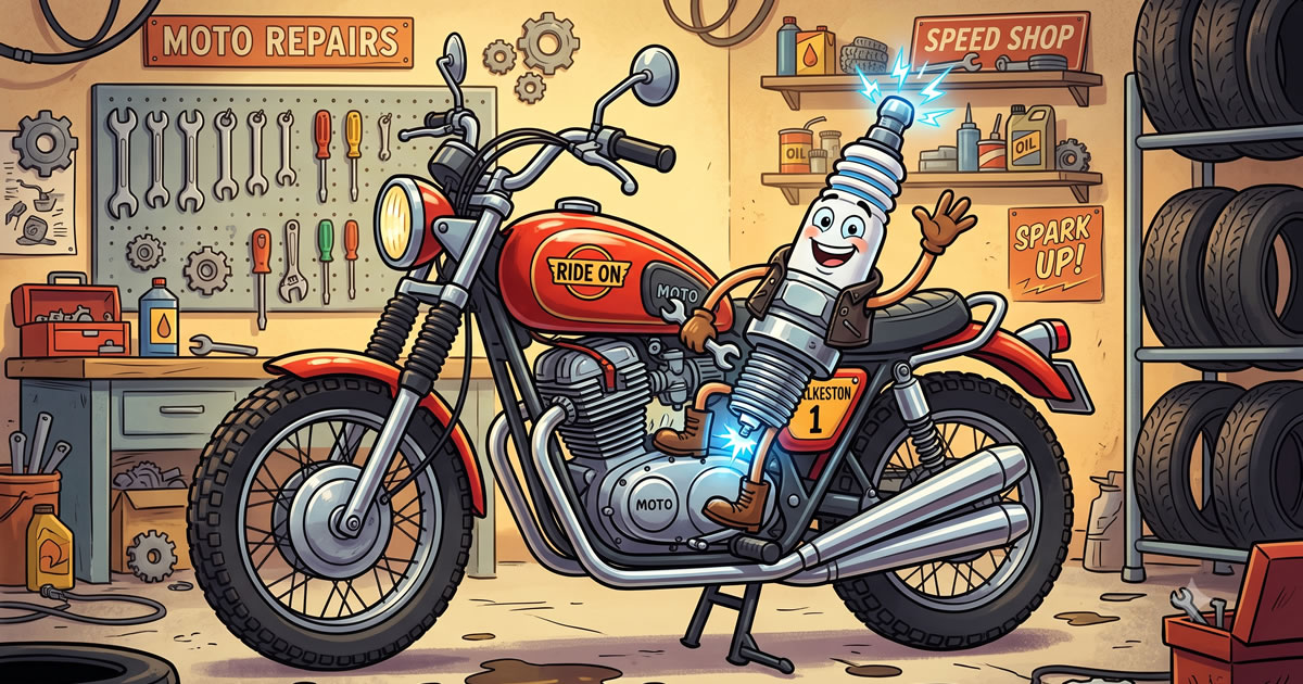The Spark of Life: A Deep History of NGK Spark Plugs from a Motorcycle’s Perspective