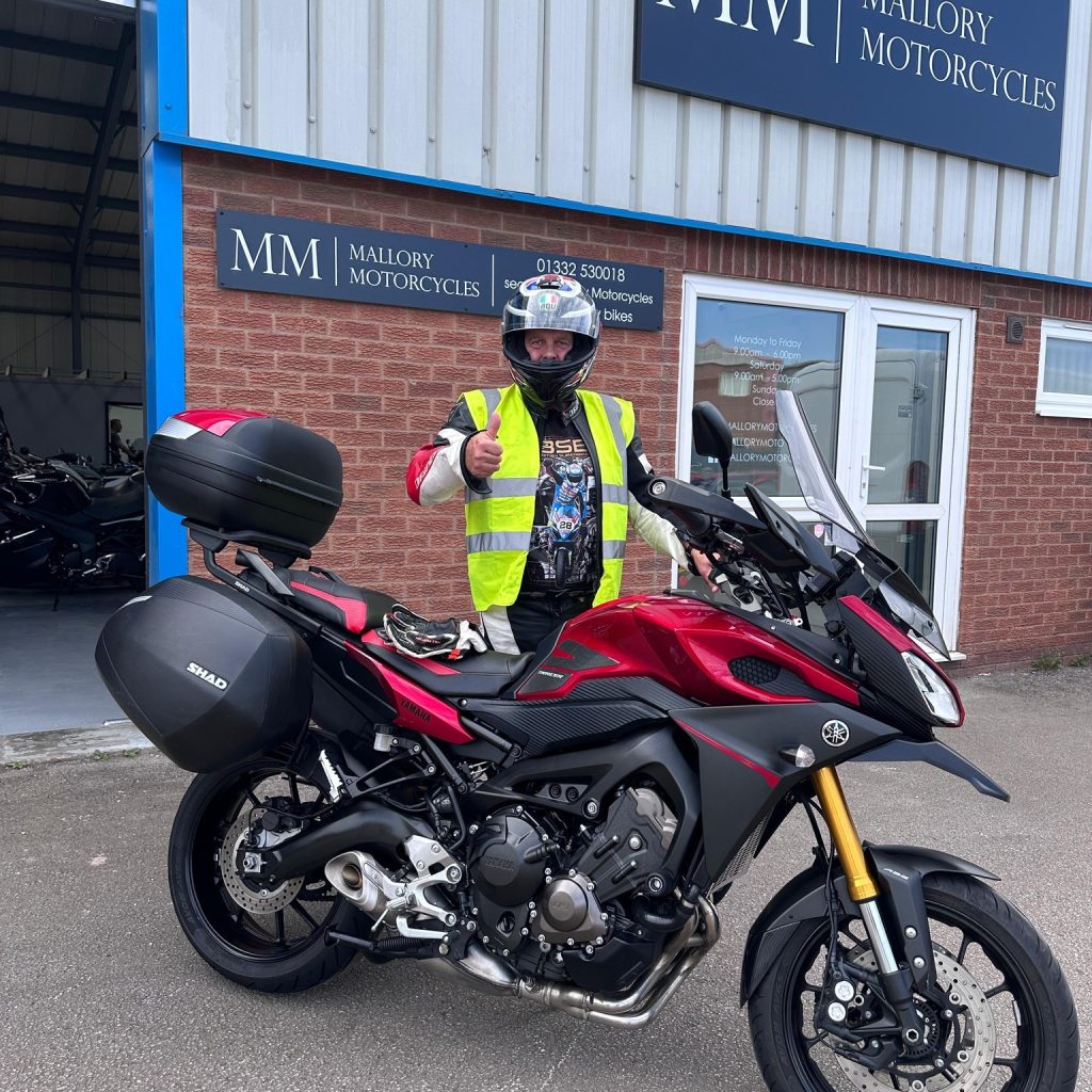collecting Yamaha MT-09 Tracer