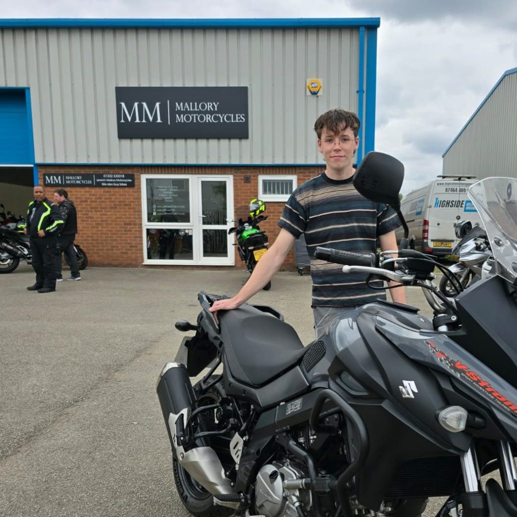 collecting Suzuki V-Strom 650