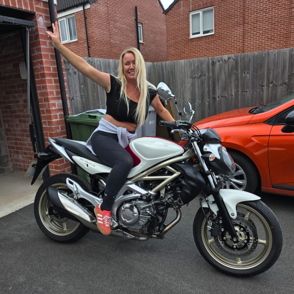 collecting Suzuki Gladius 650