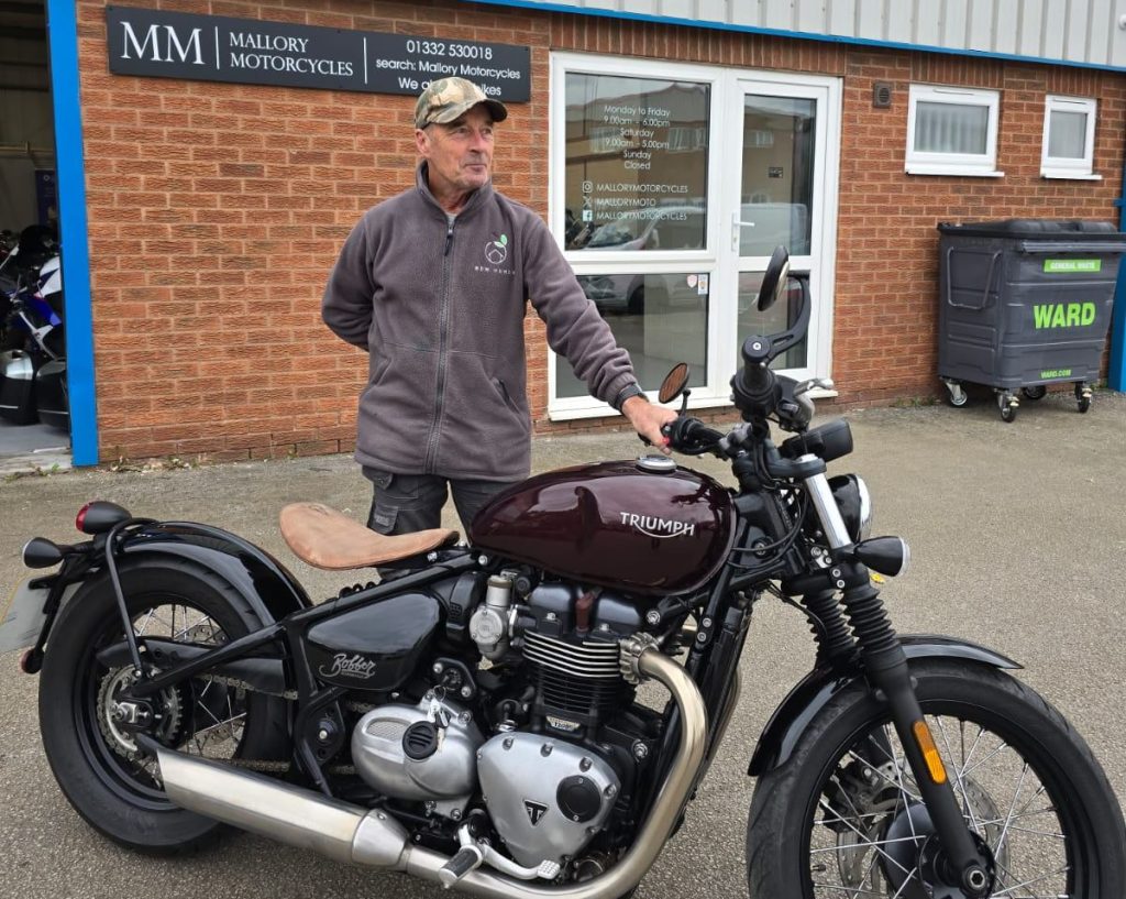 collecting Triumph Bonneville Bobber