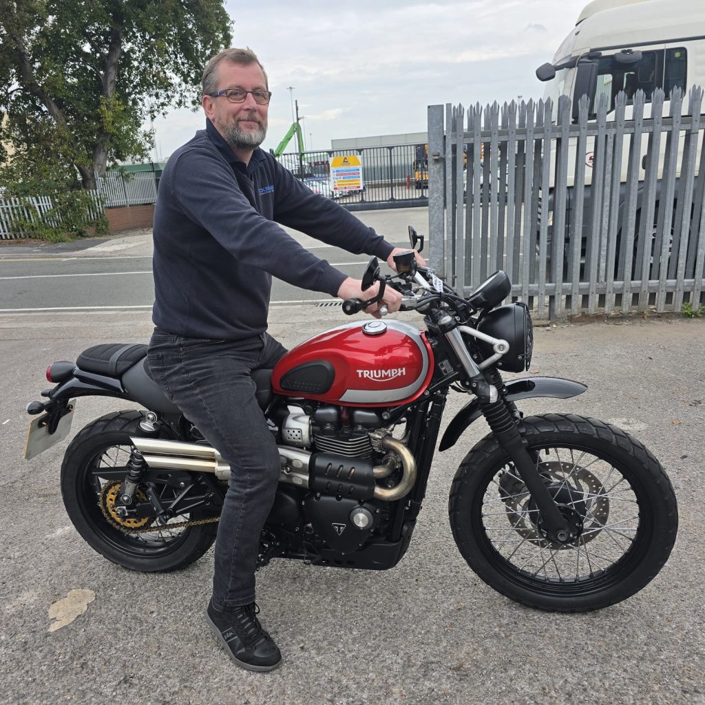 collecting Triumph Street Scrambler