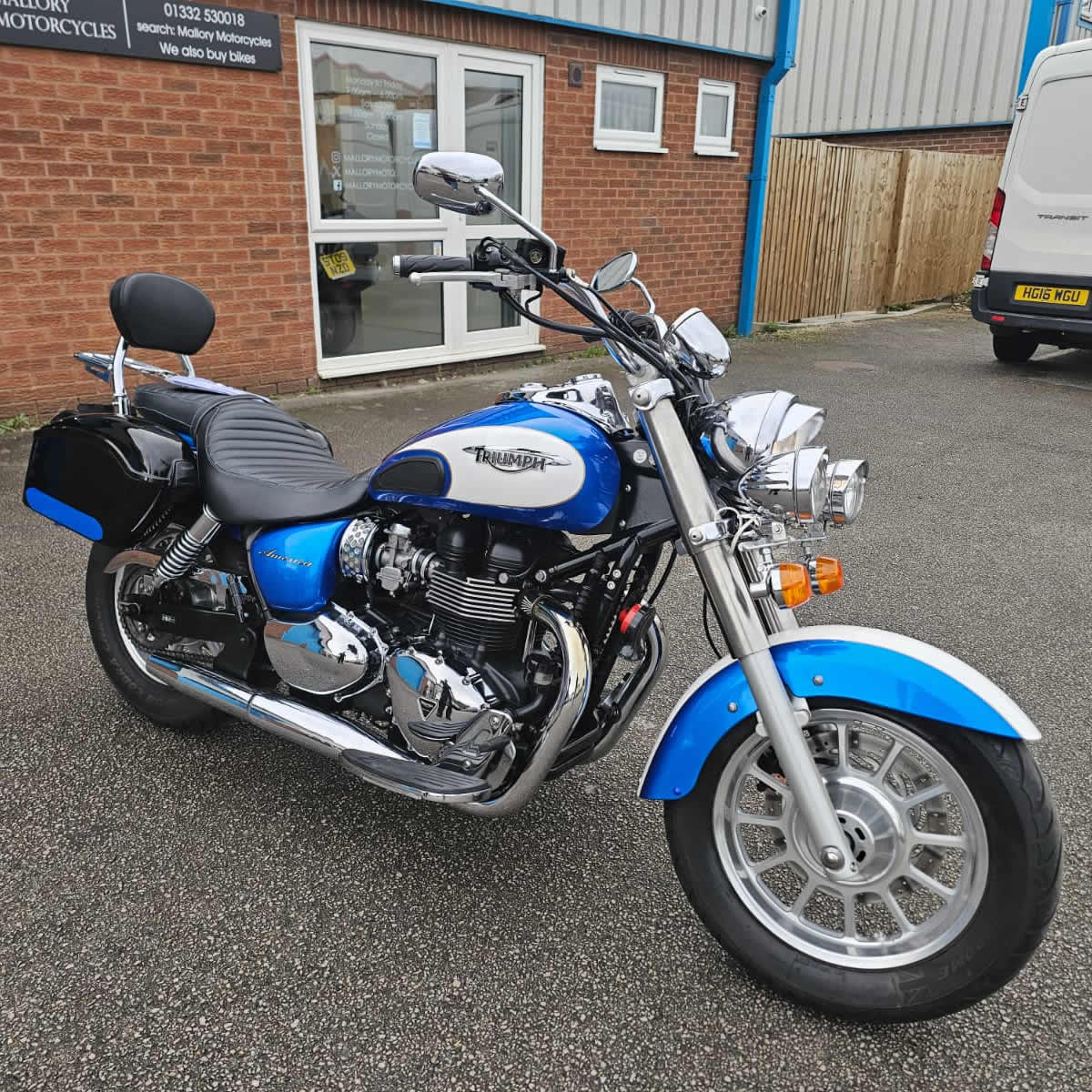 collecting Triumph Bonneville America 865