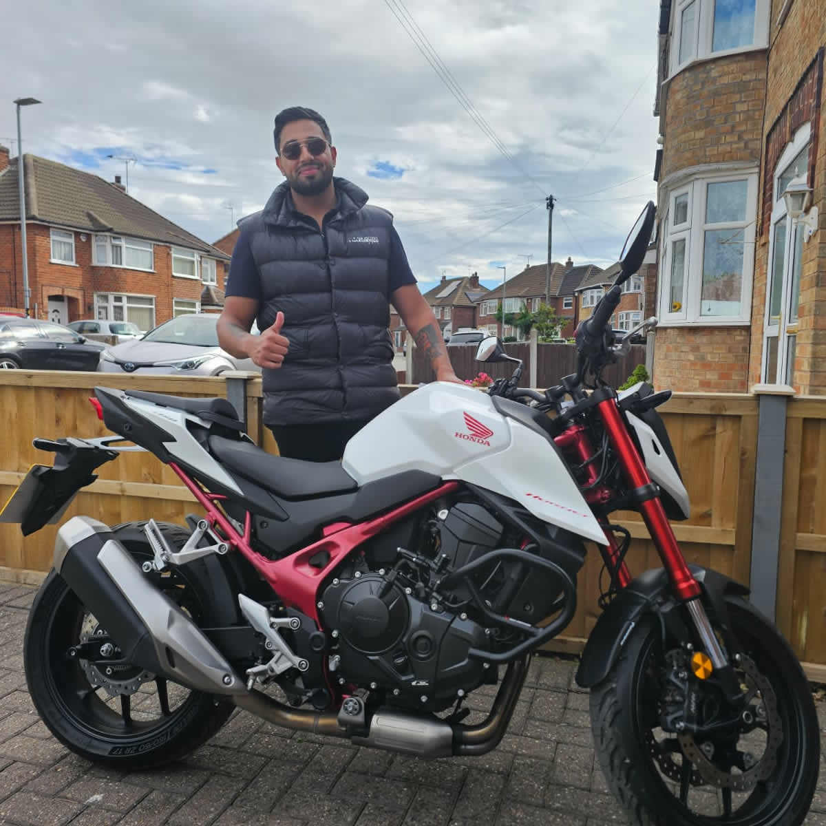 collecting Honda CB750F Hornet